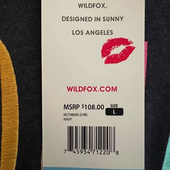 NWT Wildfox, super soft Social sweater sweatshirt  Sz Large - Picture 4 of 13